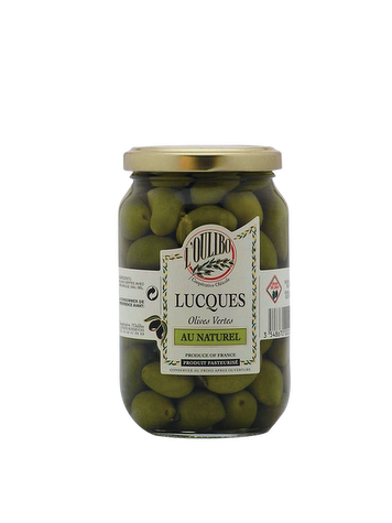 OLIVES LUCQUES VERTES PASTEURISÉES