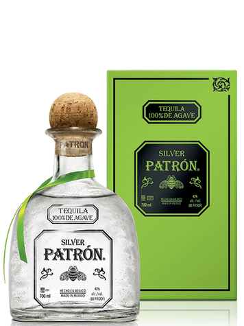 TEQUILA PATRON SILVER   40%VOL